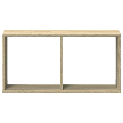 Veggskap 60x16x30 cm sonoma eik konstruert tre