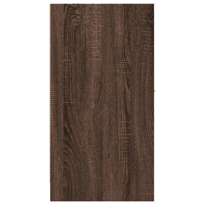 Apotekskap brun eik 30x41x77,5 cm konstruert tre
