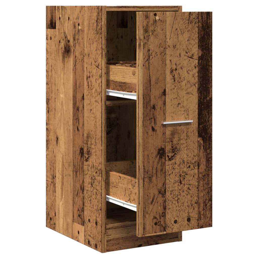 Apotekskap gammelt tre 30x41x77,5 cm konstruert tre