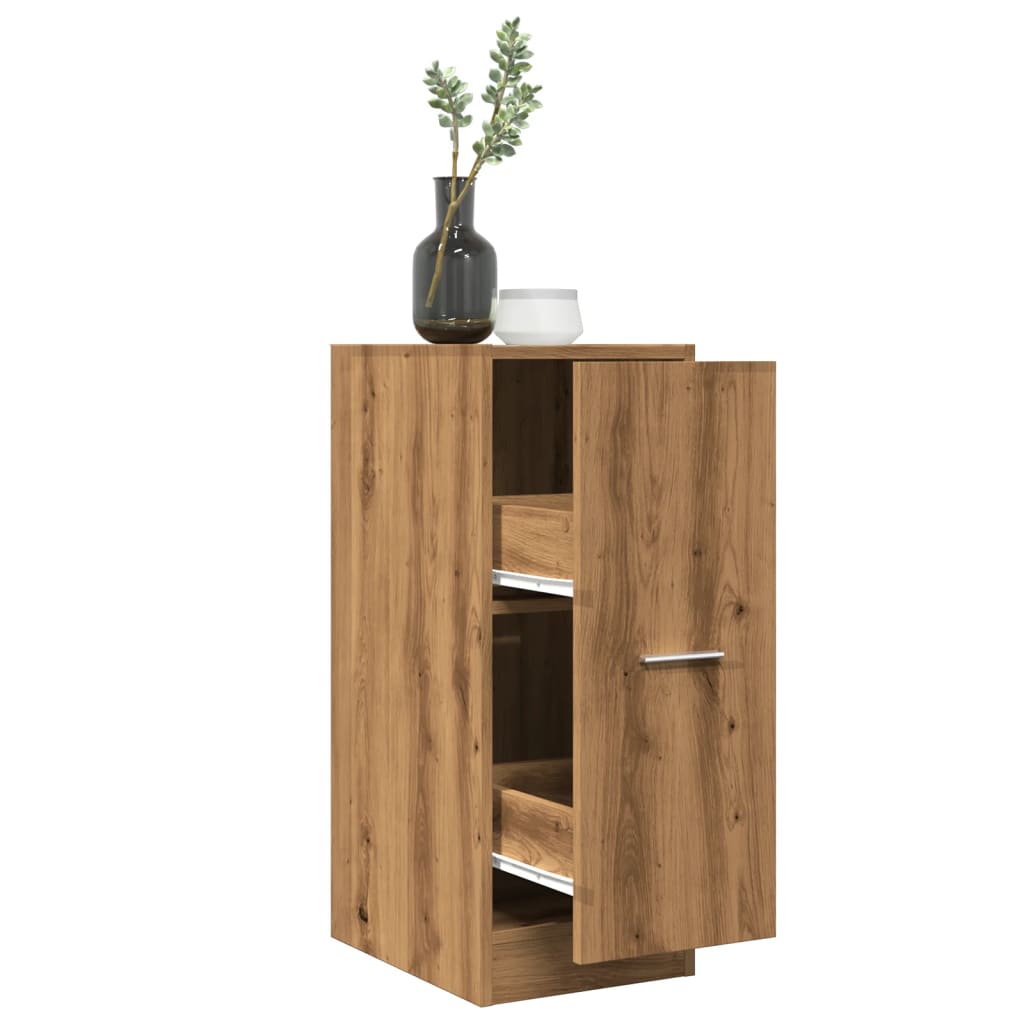 Apotekskap artisan eik 30x41x77,5 cm konstruert tre