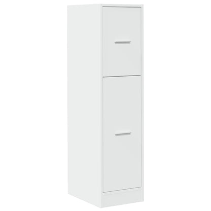 Apotekskap hvit 30x41x118 cm konstruert tre
