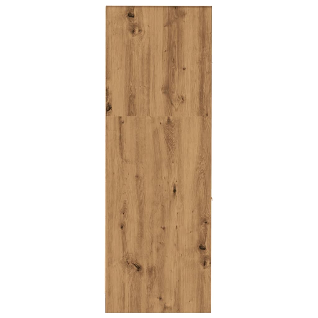 Apotekskap artisan eik 30x41x118 cm konstruert tre