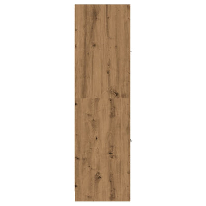 Apotekskap artisan eik 30x41x144,5 cm konstruert tre