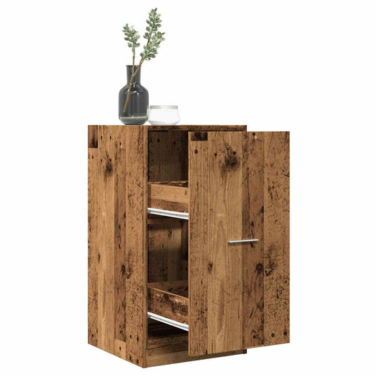 Apotekskap gammelt tre 40x41x77,5 cm konstruert tre