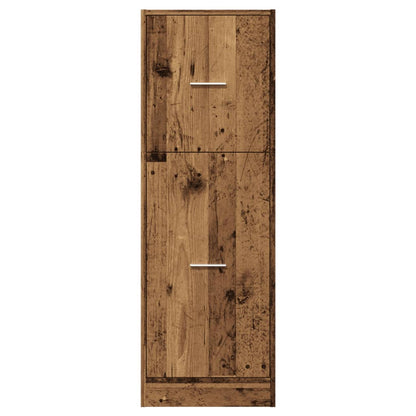 Apotekskap gammelt tre 40x41x118 cm konstruert tre