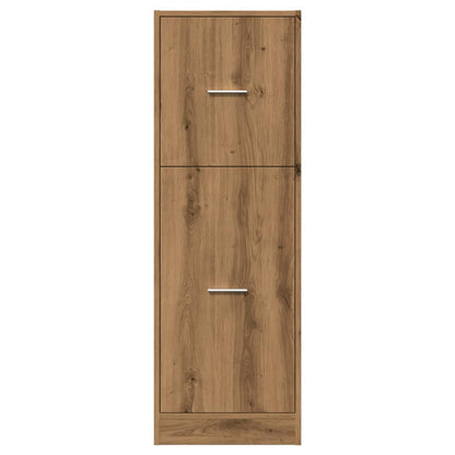 Apotekskap artisan eik 40x41x118 cm konstruert tre