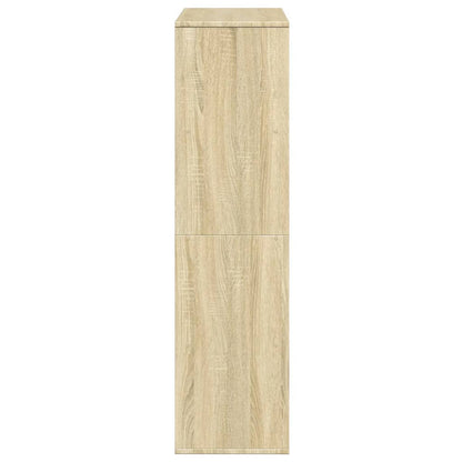Bokhylle sonoma eik 100x33x125,5 cm konstruert tre