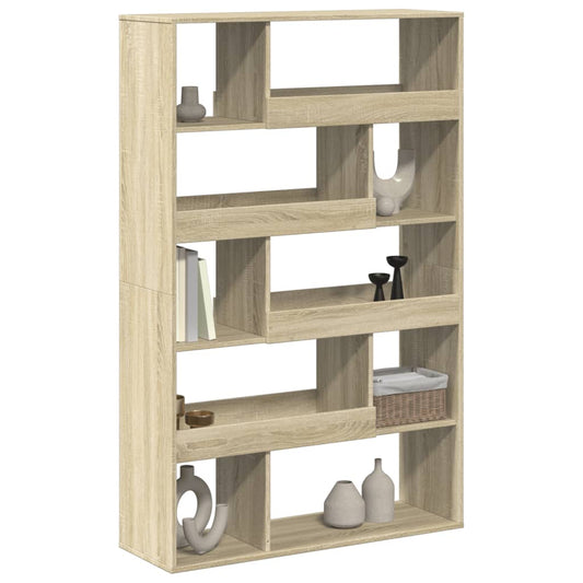 Bokhylle sonoma eik 100x33x156,5 cm konstruert tre