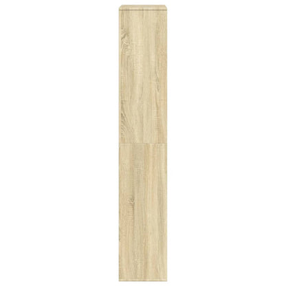 Bokhylle sonoma eik 100x33x187,5 cm konstruert tre