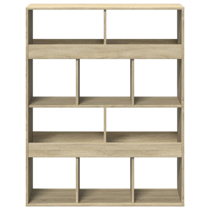 Bokhylle sonoma eik 100x33x125,5 cm konstruert tre