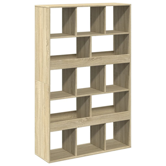 Bokhylle sonoma eik 100x33x156,5 cm konstruert tre