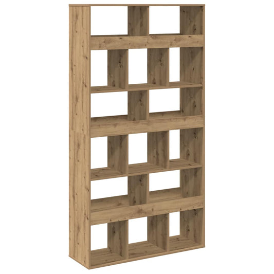Bokhylle artisan eik 100x33x187,5 cm konstruert tre