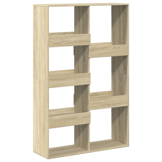Bokhylle sonoma eik 100x33x155,5 cm konstruert tre