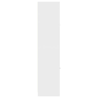 Apotekskap hvit 30x41x174,5 cm konstruert tre
