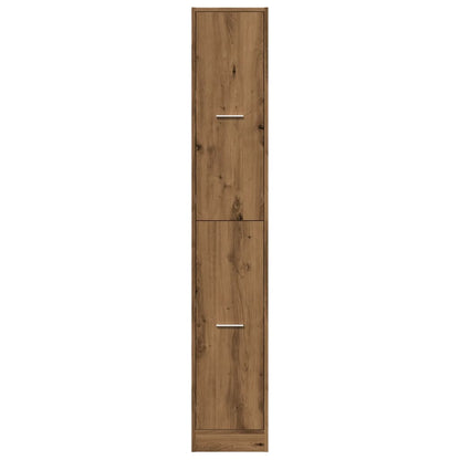 Apotekskap artisan eik 30x41x174,5 cm konstruert tre