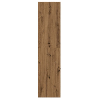 Apotekskap artisan eik 30x41x174,5 cm konstruert tre