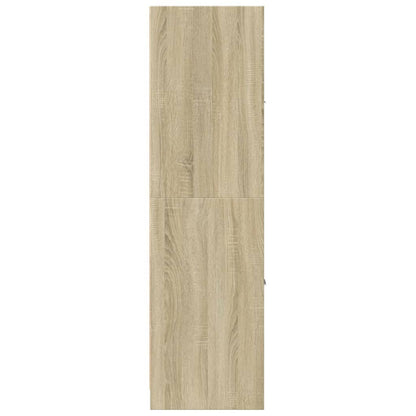 Apotekskap sonoma eik 40x41x144,5 cm konstruert tre