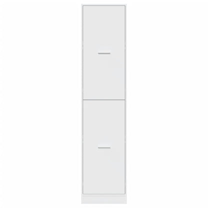 Apotekskap hvit 40x41x174,5 cm konstruert tre