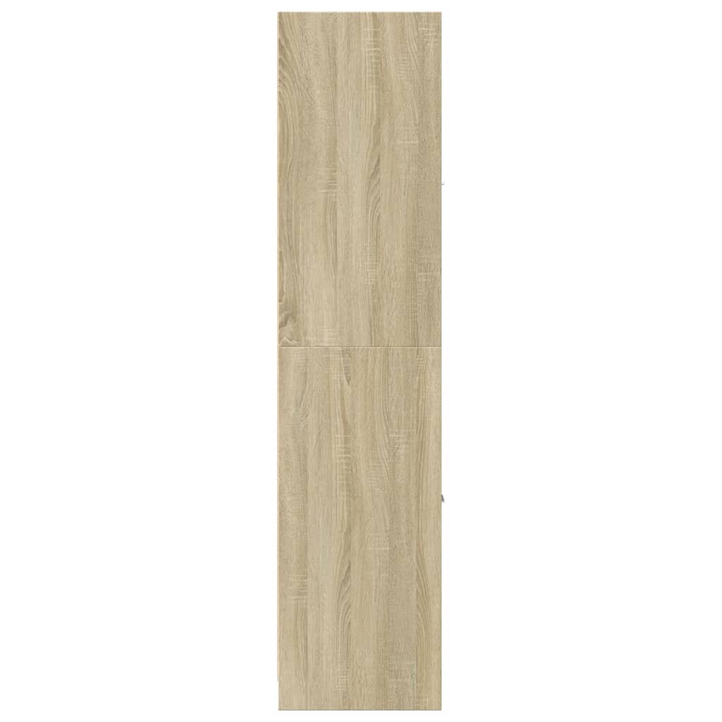 Apotekskap sonoma eik 40x41x174,5 cm konstruert tre