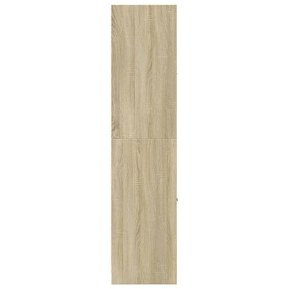 Apotekskap sonoma eik 40x41x174,5 cm konstruert tre