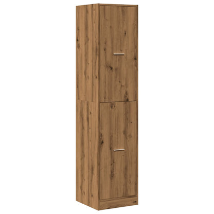 Apotekskap artisan eik 40x41x174,5 cm konstruert tre
