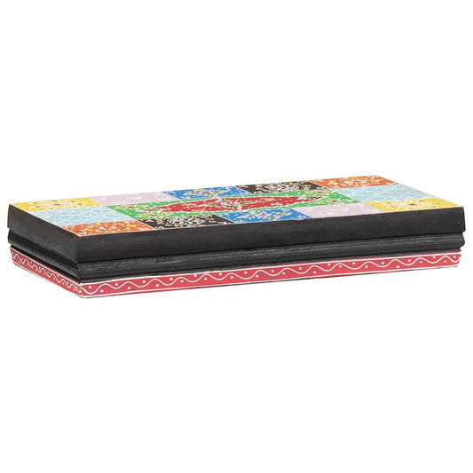 3-delt Vegghylle Sett 100x20x6 cm Solid Tre Mango