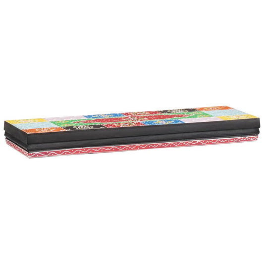 3-delt Vegghylle Sett 100x20x6 cm Solid Tre Mango