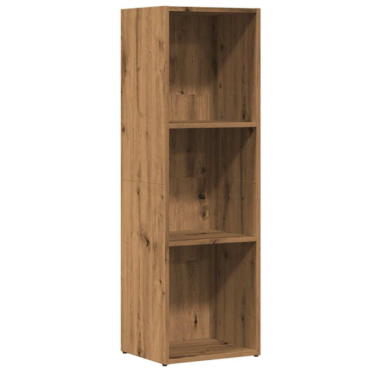 Bokhylle artisan eik 36x30x114 cm konstruert tre