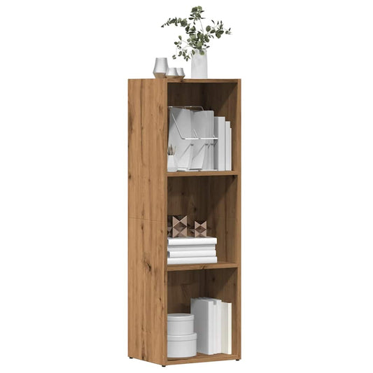 Bokhylle artisan eik 36x30x114 cm konstruert tre
