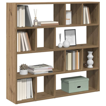 Bokhylle/romdeler artisan eik 105x24x102 cm