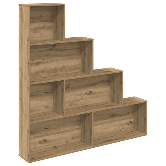 Bokhylle artisan eik 157x24x160 cm konstruert tre