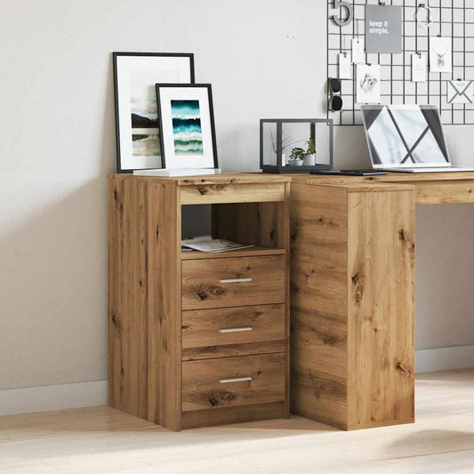 Kommode artisan eik 40x50x76 cm konstruert tre
