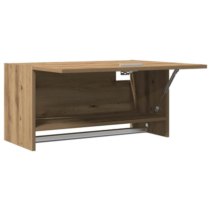 Garderobe artisan eik 70x32,5x35 cm konstruert tre