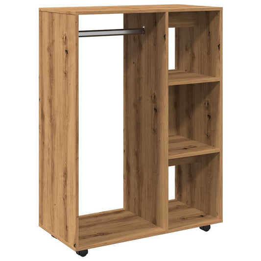 Garderobe artisan eik 80x40x110 cm konstruert tre