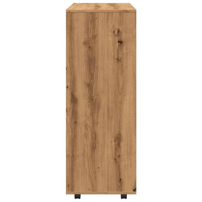 Garderobe artisan eik 80x40x110 cm konstruert tre