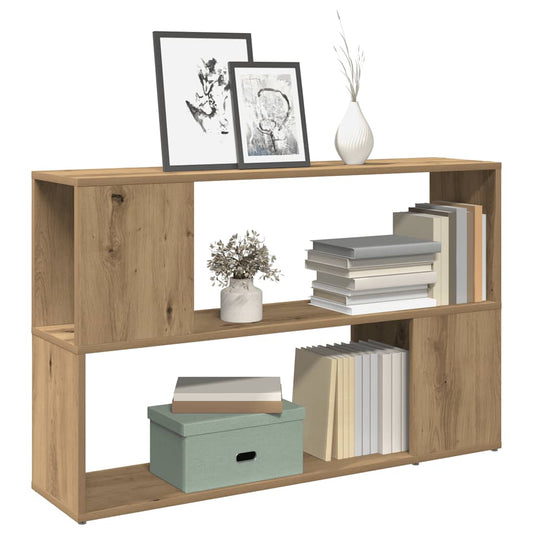Bokhylle artisan eik 100x24x63 cm konstruert tre