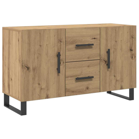 Skjenk artisan eik 100x36x60 cm konstruert tre