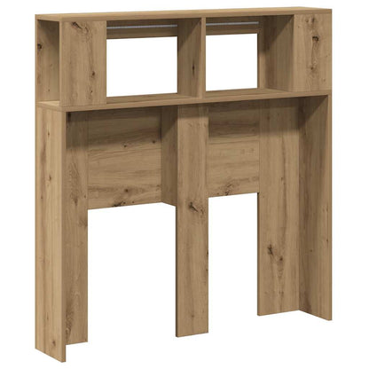 Sengegavl med LED artisan eik 100x18,5x103,5 cm konstruert tre