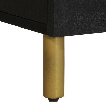 Materialer: konstruert tre, heltre mango, messing