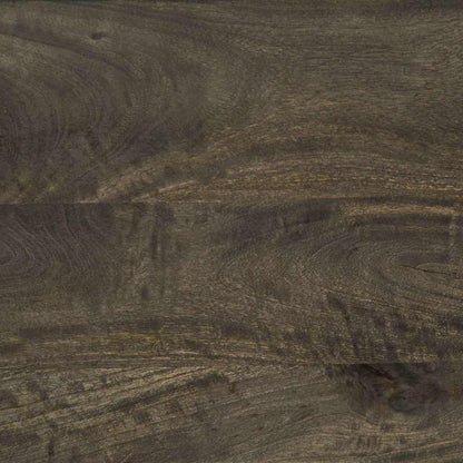 Nattbord 2 stk svart 40x33x46 cm heltre mango
