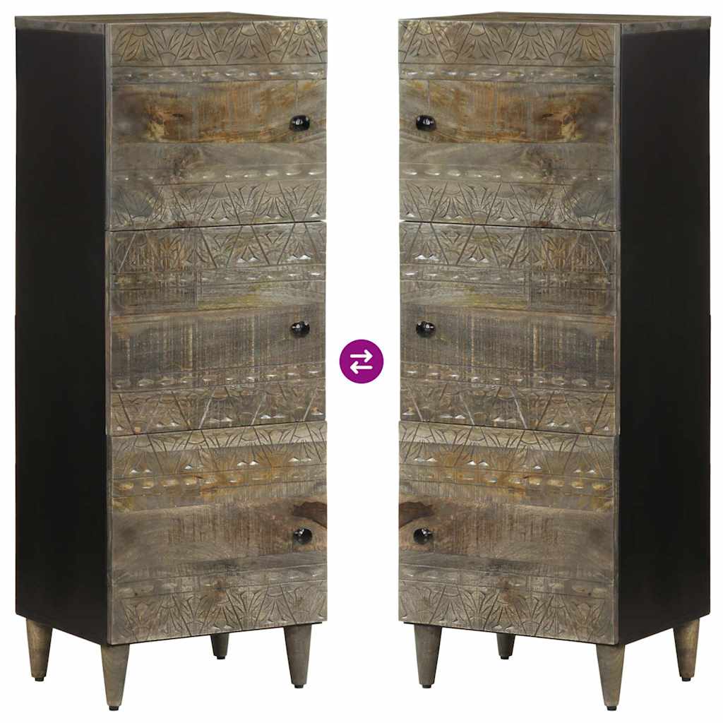 Highboard 40x33x110 cm heltre mango