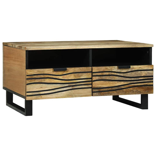 Kaffebord - 80 x 54 x 40 cm - Solid Mangotre