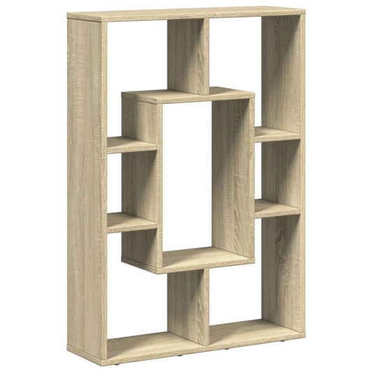 Bokhylle sonoma eik 63x20x90 cm konstruert tre