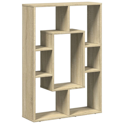 Bokhylle sonoma eik 63x20x90 cm konstruert tre