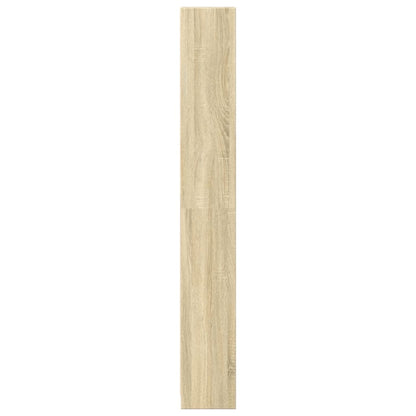 Bokhylle sonoma eik 40x24x176 cm konstruert tre