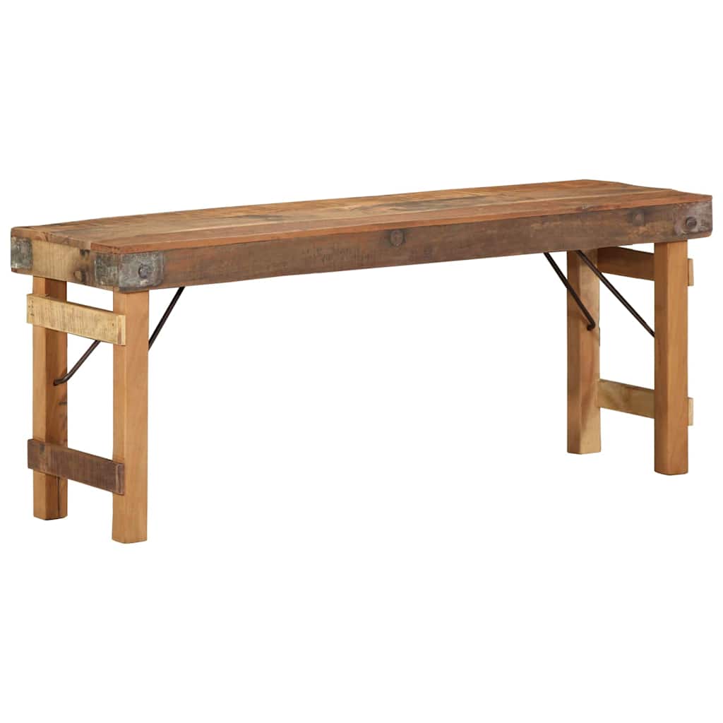 Benk 110x35x46 cm Solid Tre Gjenvunnet