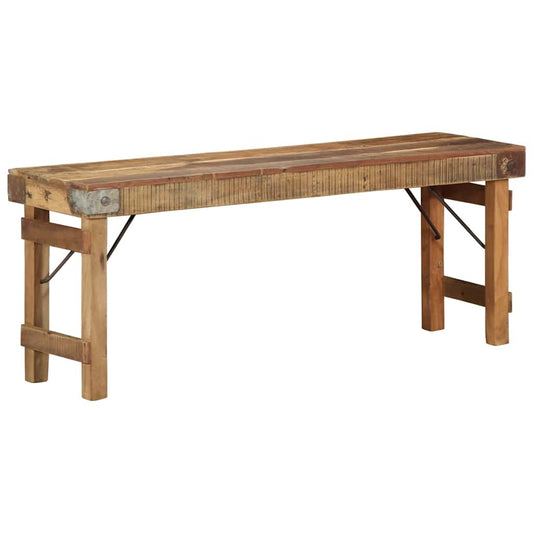 Benk 110x35x46 cm Solid Tre Gjenvunnet