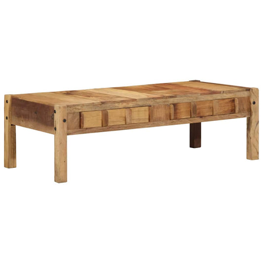 Kaffebord 110x55x35 cm Solid gjenvunnet tre