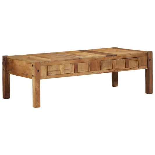 Kaffebord 110x55x35 cm Solid gjenvunnet tre