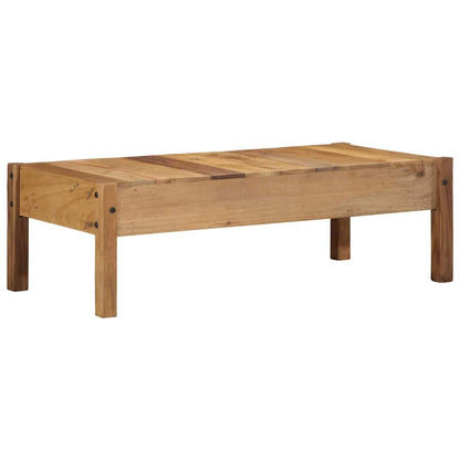 Kaffebord 110x55x35 cm Solid gjenvunnet tre
